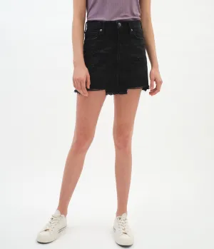 Aeropostale Real Denim High-Rise Skirt
