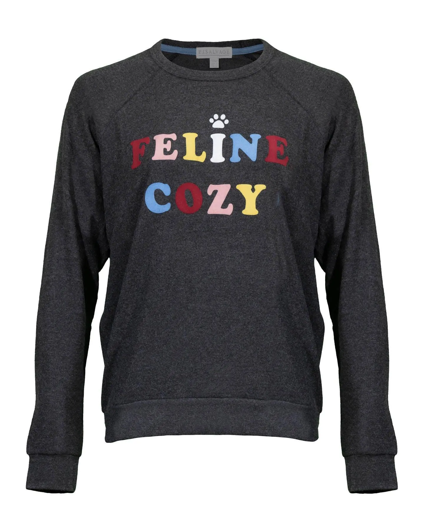 Feline Cozy PJ Top