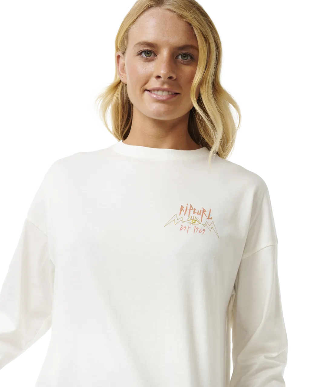 Hypnotic Eye Heritage T-Shirt in Bone
