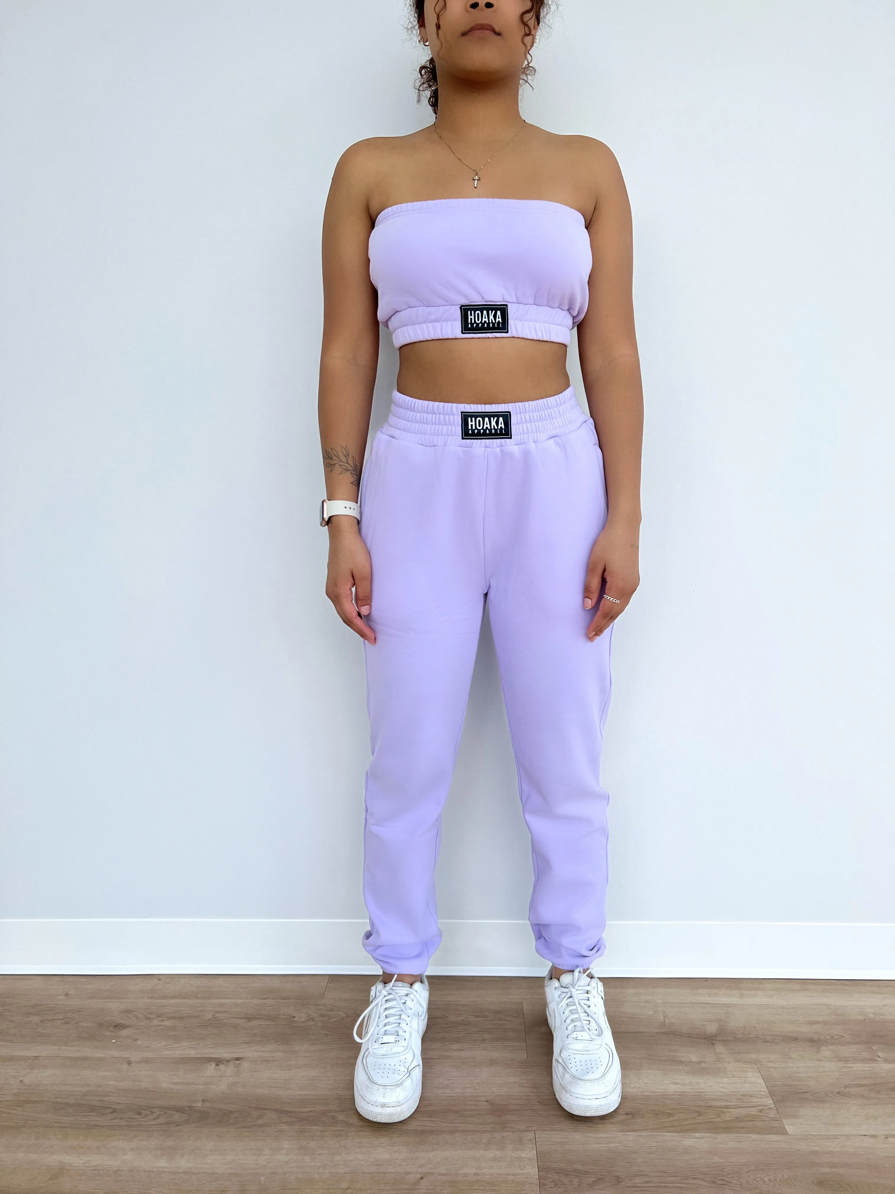 Lilac Comfy Joggers - Final Sale