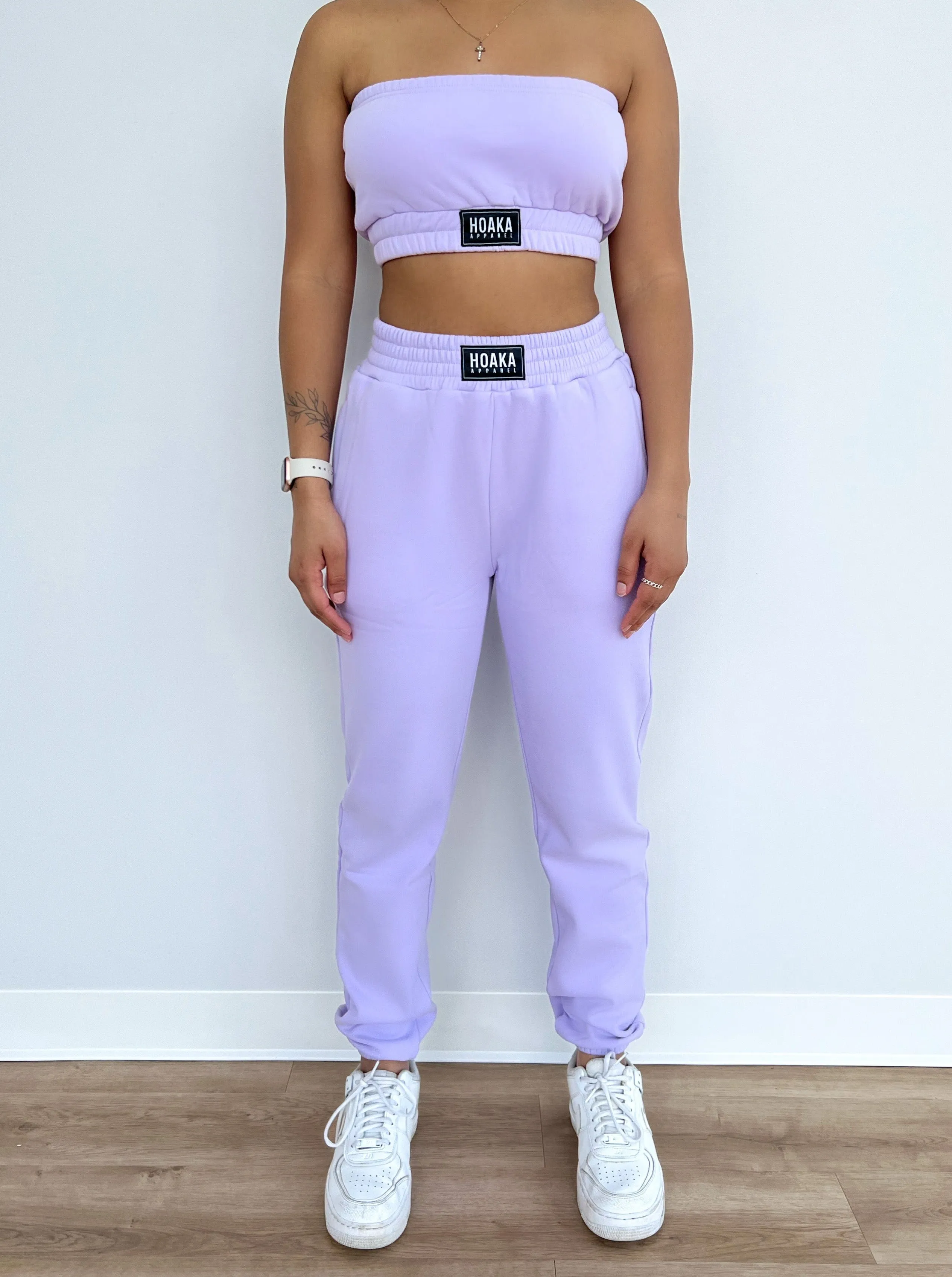 Lilac Comfy Joggers - Final Sale