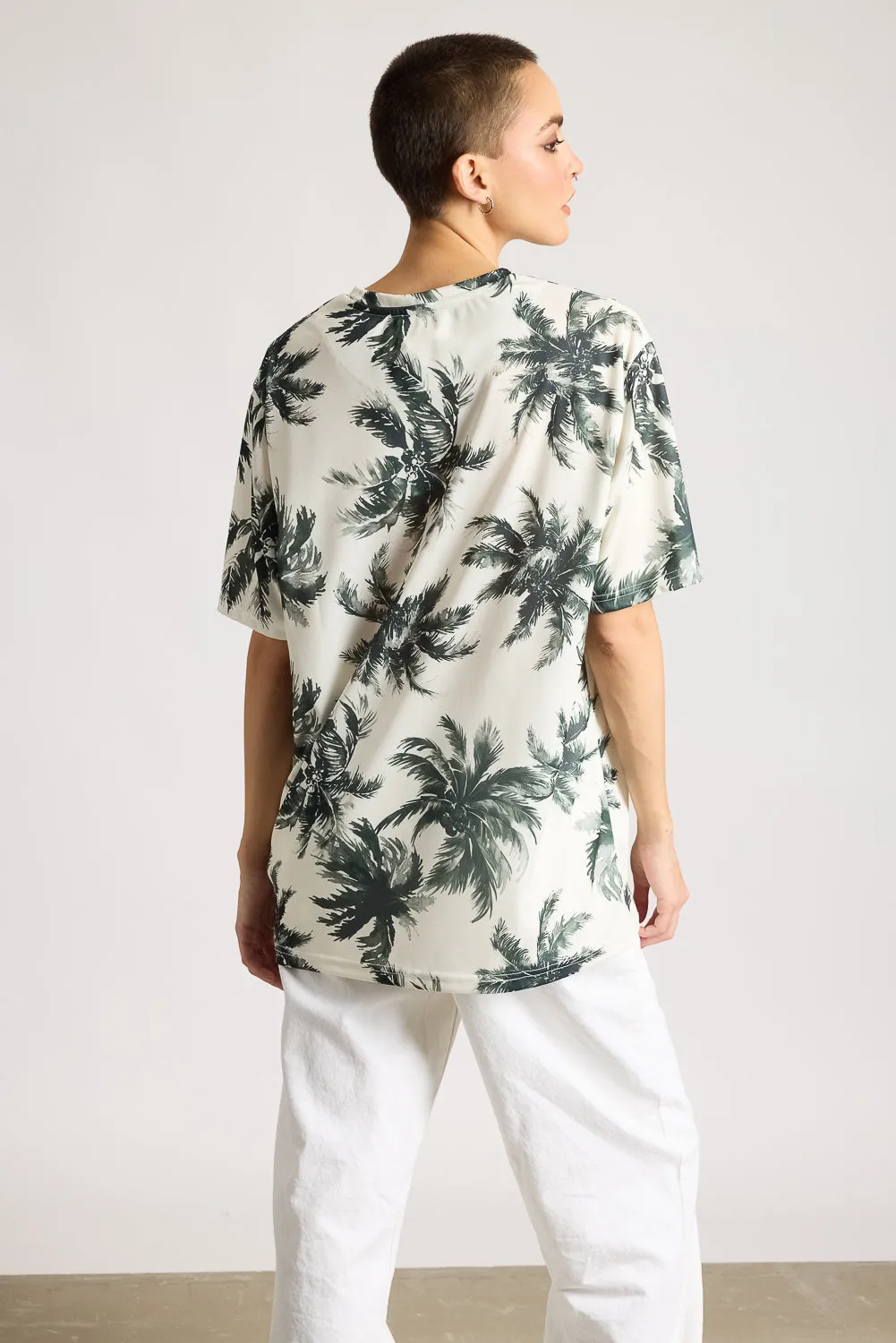 Printed Women's T-Shirt - Tropical Sunset